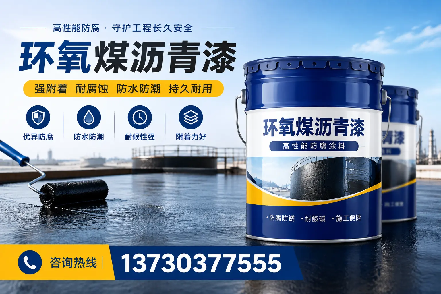 如何判断环氧煤沥青漆的质量?文成消费者指南